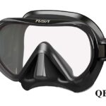 Маска TUSA INO черный силикон