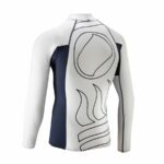 Футболка HYDROSKIN Man лайкра с длинным рукавом белый — изображение 2