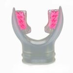 Загубник Aquatec анатомический прозрачный/розовый