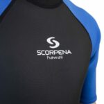 Гидрокостюм Scorpena Hawaii Shorty 3мм мужской бирюзовый — изображение 14