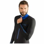 Гидрокостюм Skin лайкровый мужской синий — изображение 8