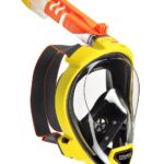 Маска полнолицевая Oceanreef Aria QR желтый