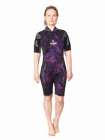 Гидрокостюм Nero Galaxy Shorty Lady 2мм фиолет — изображение 5