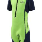 Гидрокостюм Stingray New Shorty 2мм детский зеленый