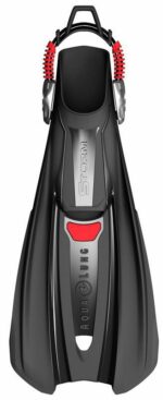 Ласты Storm открытая пятка чёрный — изображение 2