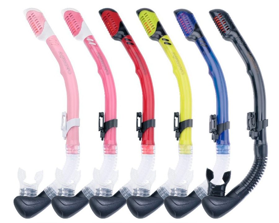 trubka-sn-310 Трубка Full Dry два клапана прозрачный силикон — изображение 1