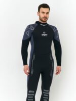 Гидрокостюм NERO мужской 3мм серый — изображение 15