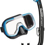 Комплект TS2022 детский маска+трубка в сумке черный силикон