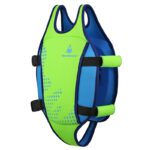 Жилет для плавания детский зеленый