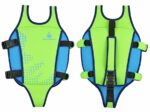 Жилет для плавания детский зеленый — изображение 2