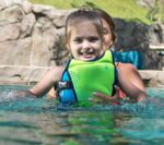 Жилет для плавания детский розовый — изображение 4