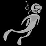 Наклейка Дайвер — изображение 3