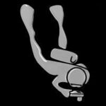 Наклейка Дайвер — изображение 4