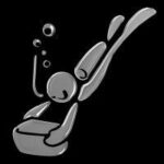 Наклейка Дайвер — изображение 3