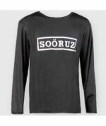 Футболка лайкра SooRuz POLYBOLD мужская длинный рукав черная