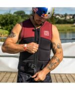 Жилет SooRuz Charraud мужской бордовый — изображение 4