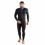 Гидрокостюм Skin лайкровый мужской синий — изображение 12