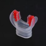 Загубник Aquatec анатомический прозрачный/красный — изображение 5