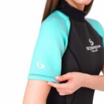 Гидрокостюм Scorpena Hawaii Shorty 3мм женский фиолетовый — изображение 14