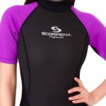 Гидрокостюм Scorpena Hawaii Shorty 3мм женский розовый — изображение 13