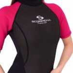 Гидрокостюм Scorpena Hawaii Shorty 3мм женский красный — изображение 16