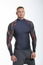 Футболка лайкра Mako длинный рукав черная — изображение 6