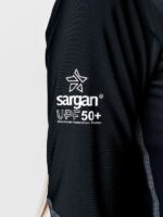 Футболка с капюшоном  Sargan Скелетон лайкра женская черный — изображение 5