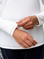 Футболка с капюшоном  Sargan Скелетон лайкра женская белый — изображение 8