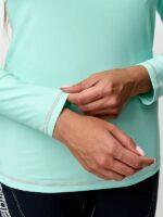 Футболка с капюшоном Sargan Агидель лайкра женская мятный — изображение 6