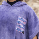 Пончо SooRuz Palaos сиреневое — изображение 3