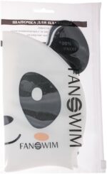 Шапочка силиконовая Панда детская белая — изображение 2