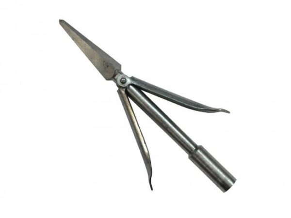 Наконечник Scorpena оцинкованный 2 флажка 4 грани