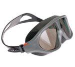 Очки FanSwim T48 зеркальные линзы черный силикон серый — изображение 2