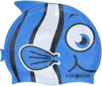 Шапочка силиконовая Рыбка детская-Голубой